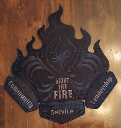 Picture of Light the Fire - Black Patch Set