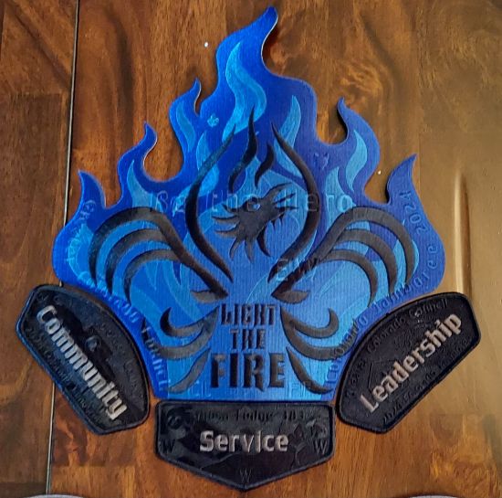 Picture of Light the Fire - Blue Patch Set